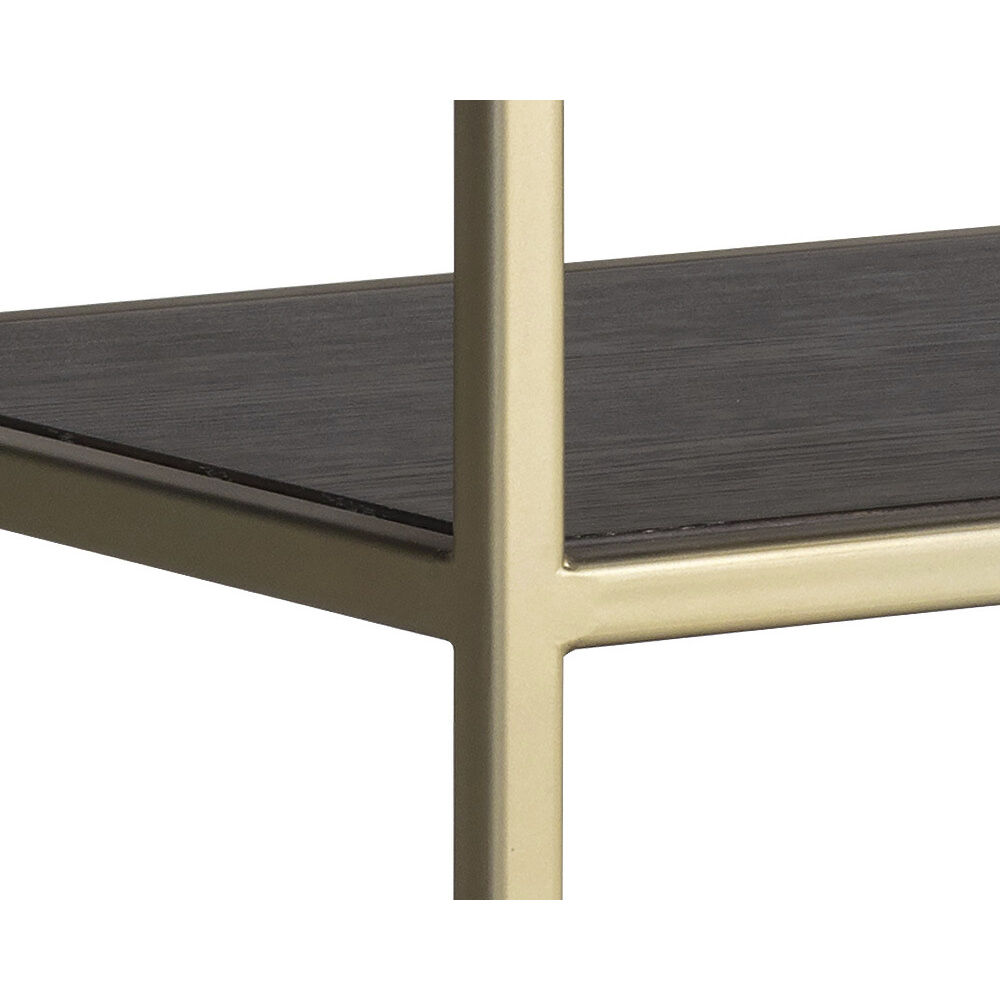 Arden 47.25 X 15.75 inch Grey / Gold Console Table